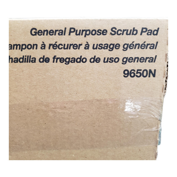 Niagara General Purpose Scrub Pad Professional Case of 40 3" x 4.5" Item #9650N - Picture 3 of 4